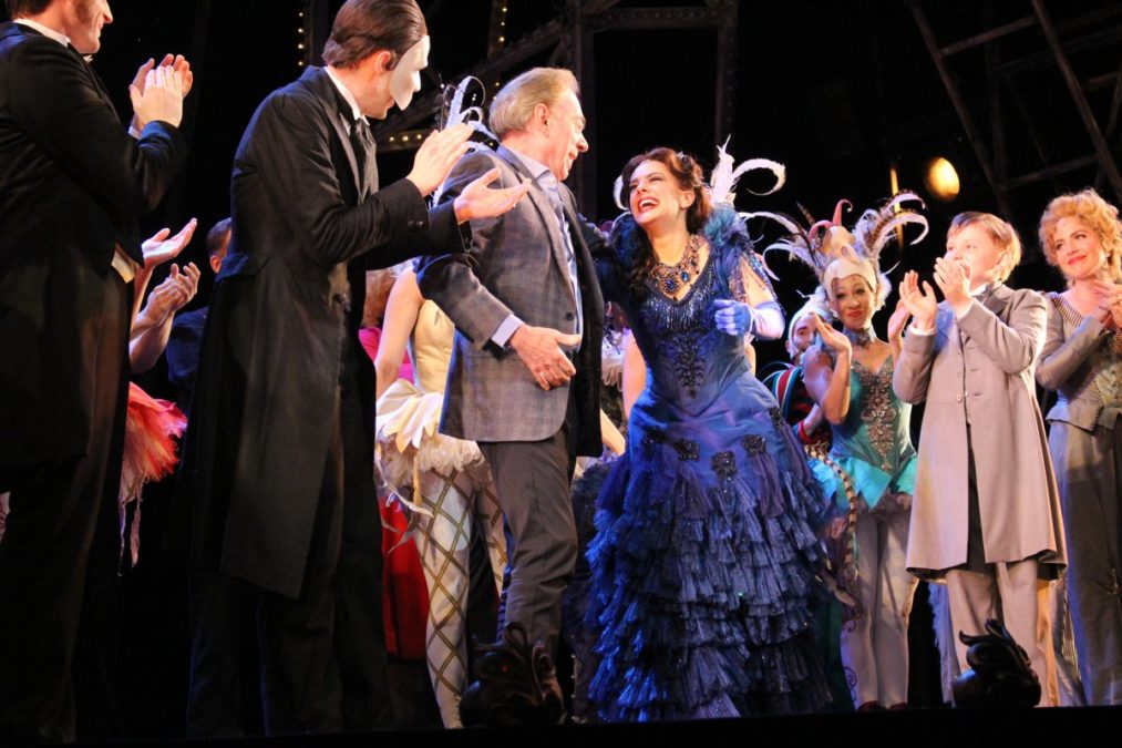 TOUR-Love Never Dies-Andrew Lloyd Webber and Cast-Photo by Justin Coffman