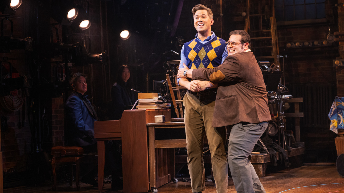 Show Photos - Gutenberg! The Musical - Josh Gad - Andrew Rannells - 9/23 - Photo: Matthew Murphy