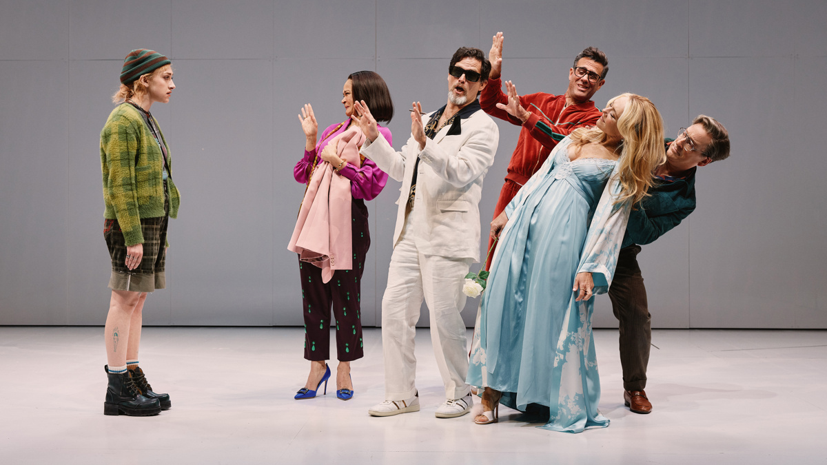 Show photo - Here We Are - Micaela Diamond - Amber Gray - Steven Pasquale - Bobby Cannavale - Rachel Bay Jones - Jeremy Shamos - photo by Emilio Madrid - 4/24